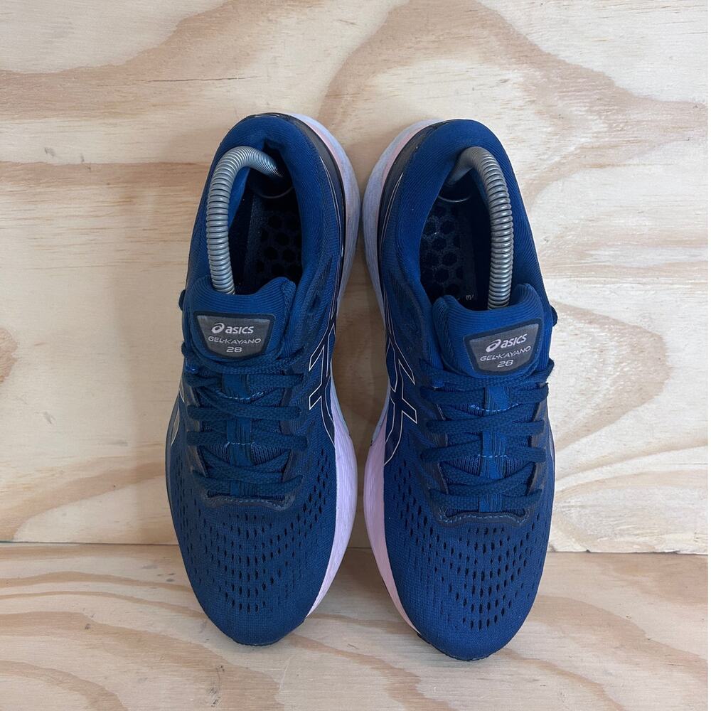Asics - Gel-Kayano 28 - Running Shoes - Blue - Women's - 8.5 - 1012B047 - Picture 7 of 9